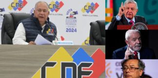 Brasil, Colombia y México al CNE