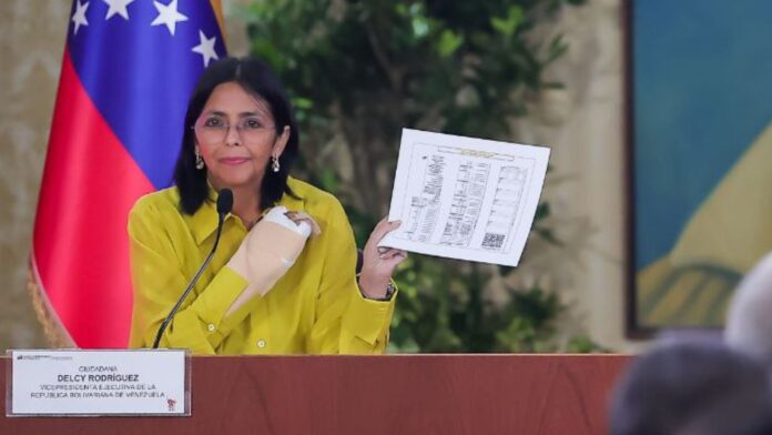 Delcy Rodríguez vicepresidenta de Venezuela