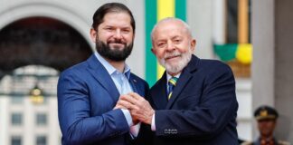 Gabriel Boric y Lula da Silva