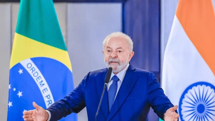 Lula da Silva presidente de Brasil