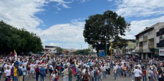 Manifestación en Barquisimeto