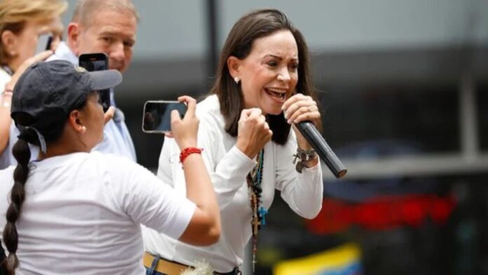 María Corina Machado dirigente opositora