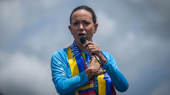 María Corina Machado figura de la oposición en Venezuela