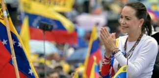 María Corina Machado figura de la oposición en Venezuela