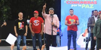 Nicolás Maduro mandatario venezolano