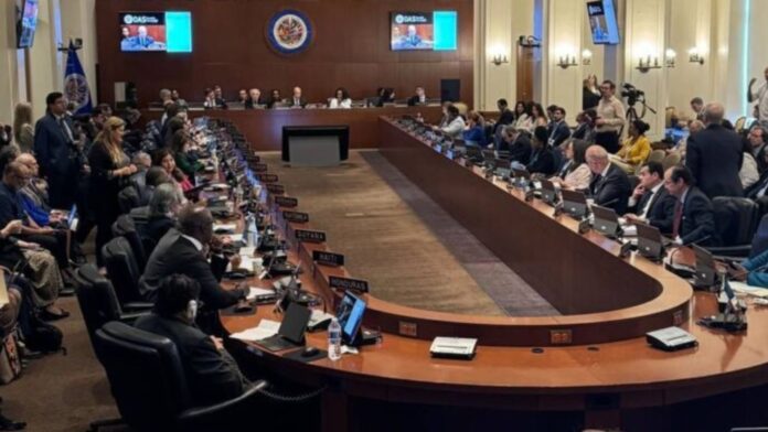 OEA aprueba resolución sobre situación de Venezuela