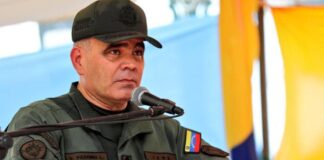 Vladimir Padrino López ministro de defensa de Venezuela