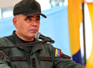 Vladimir Padrino López ministro de defensa de Venezuela