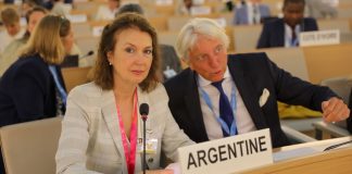 Canciller de Argentina Diana Mondino