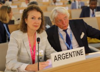 Canciller de Argentina Diana Mondino