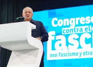 Diosdado Cabello ministro de Interior Justicia y Paz