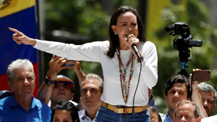 María Corina Machado figura de oposición venezolana