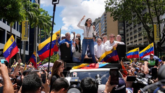 María Corina Machado figura política de Venezuela