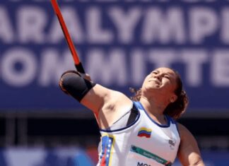 Naibys Morillo conquista tercera medalla de oro para Venezuela en paralímpicos