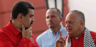 Nicolas Maduro y Diosdado Cabello