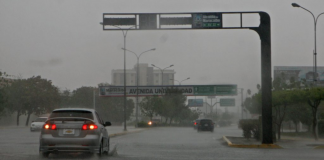 Fuertes lluvias en Maracaibo