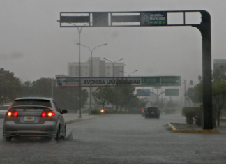 Fuertes lluvias en Maracaibo