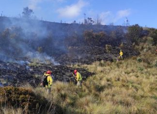 Incendios en Ecuador