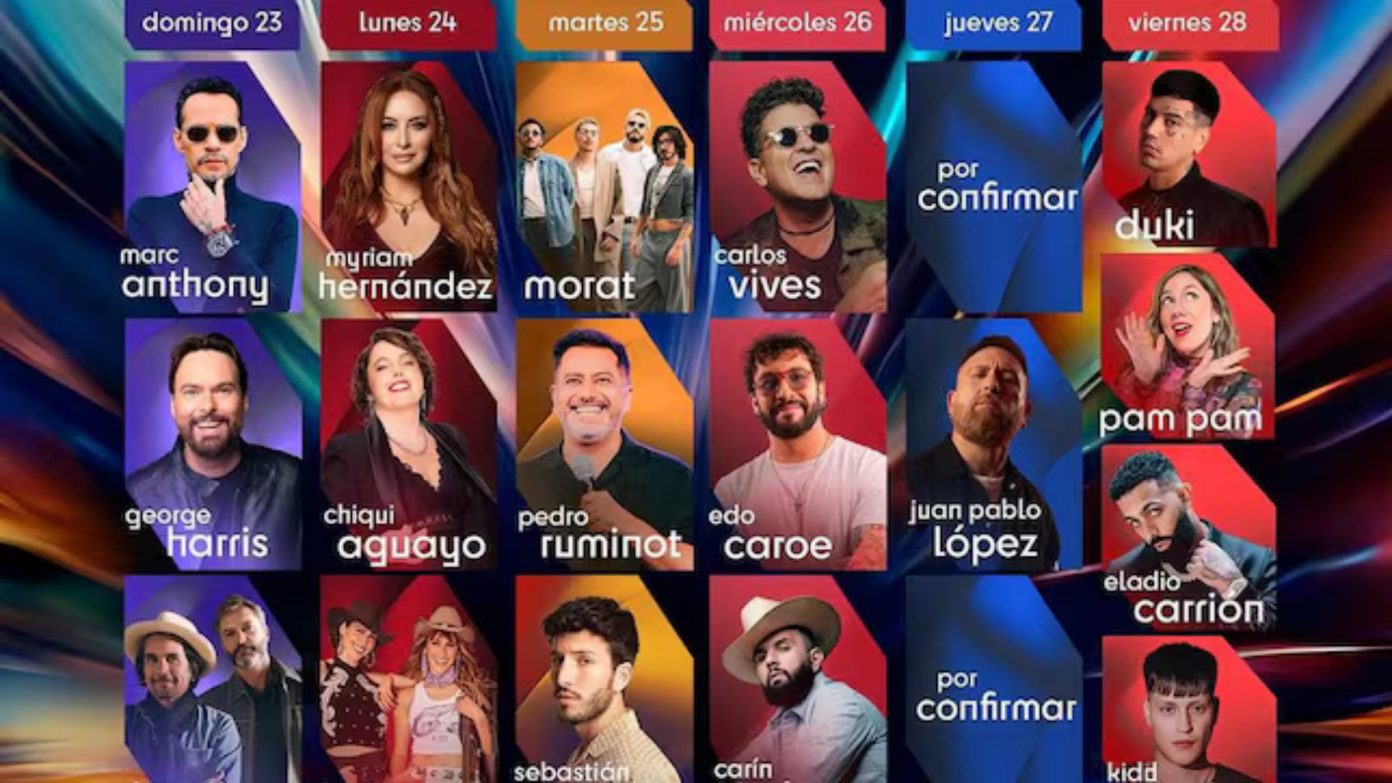 Estos Son Los Artistas Confirmados Para El Festival De Viña Del Mar 2025 24nov El Impulso 9980