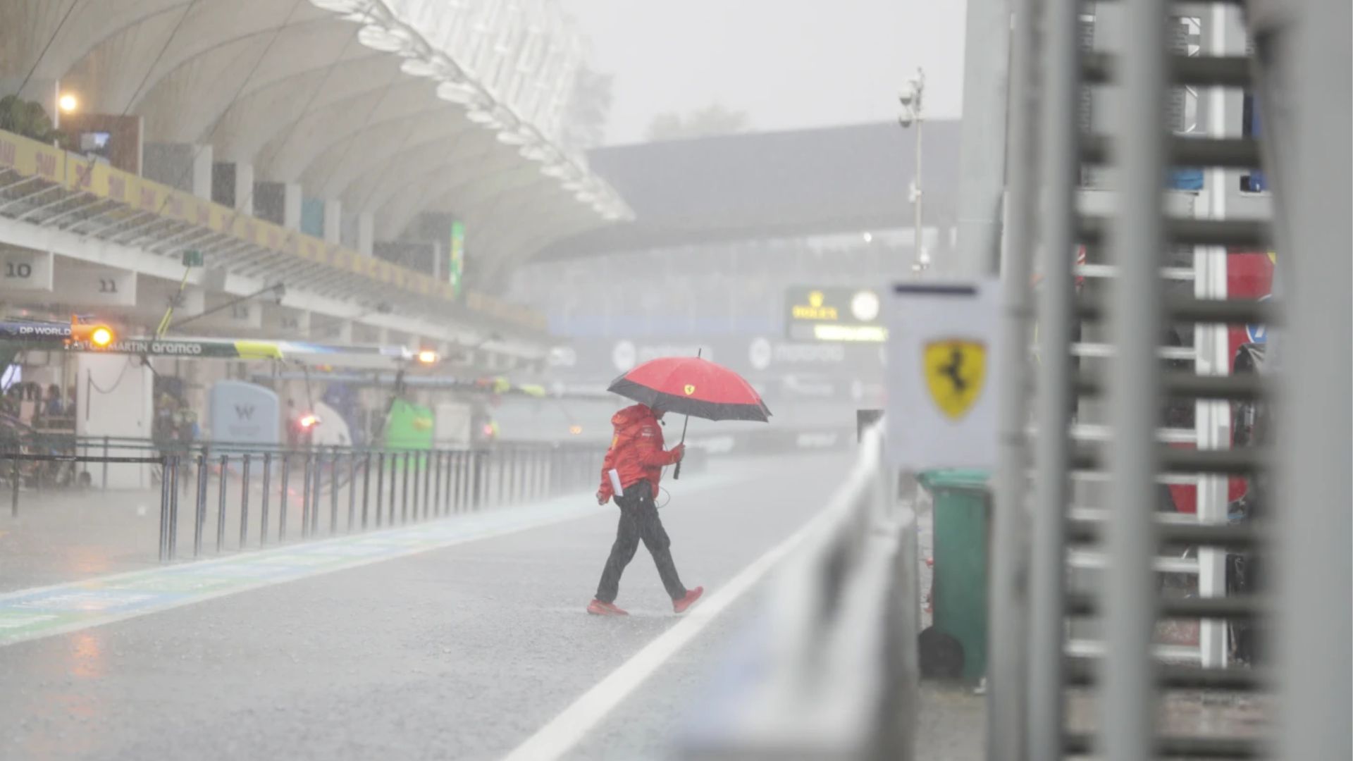 Clasificación al GP de Brasil se realizó este domingo por mal tiempo