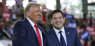 Marco Rubio y Donald Trump