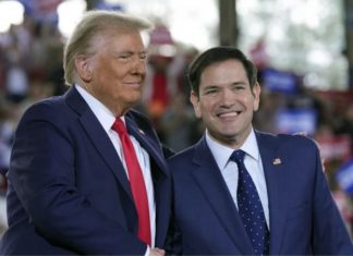 Marco Rubio y Donald Trump