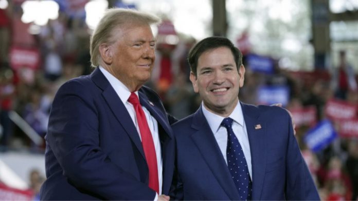 Marco Rubio y Donald Trump