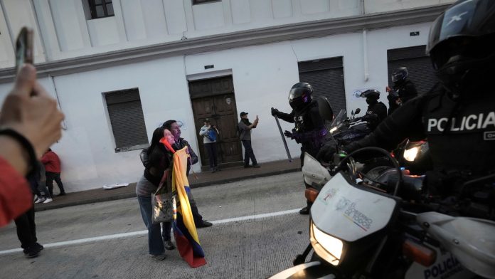 Protestas en Ecuador