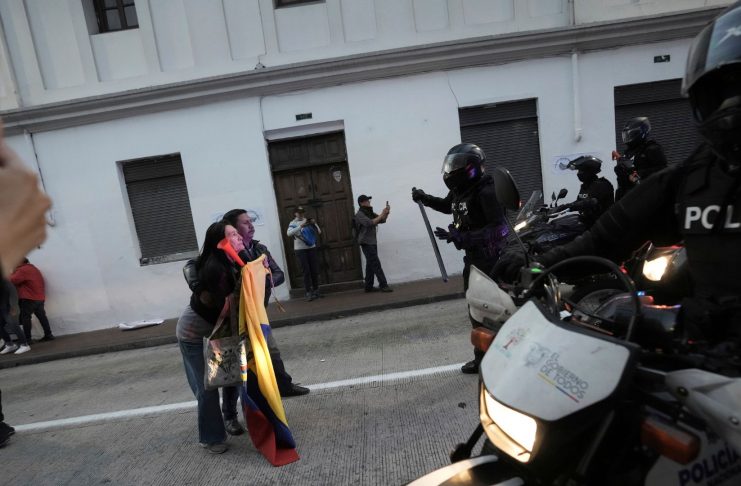 Protestas en Ecuador