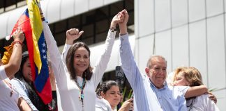 María Corina Machado y Edmundo González