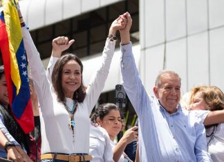 María Corina Machado y Edmundo González