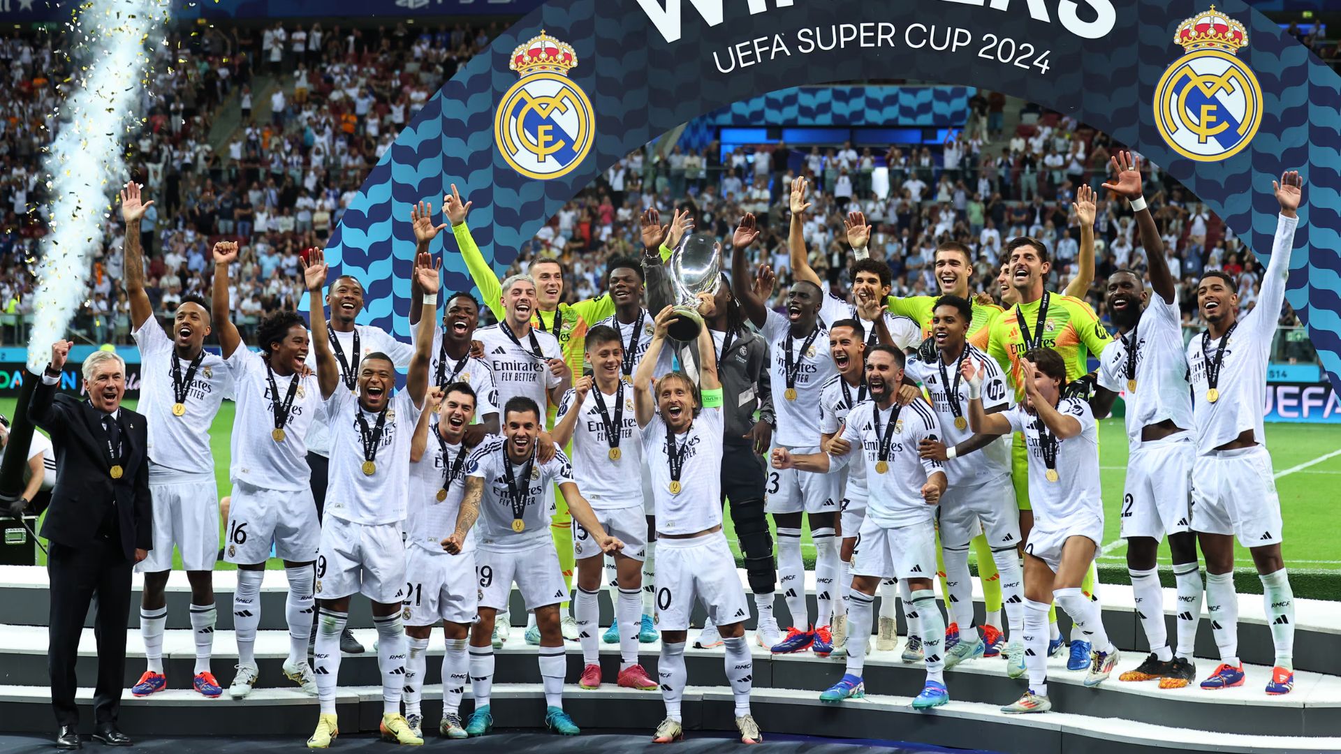 Real Madrid campeón de la Supercopa de Europa