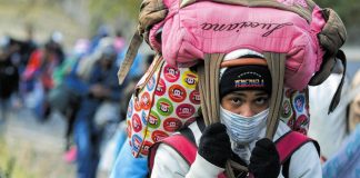 Migrantes venezolanos en Perú