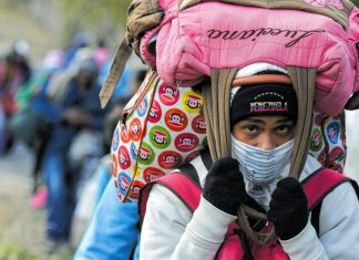 Migrantes venezolanos en Perú