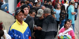 Migrantes venezolanos en Perú