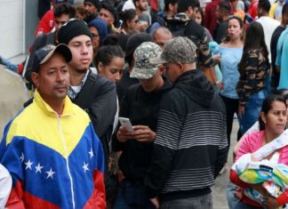 Migrantes venezolanos en Perú