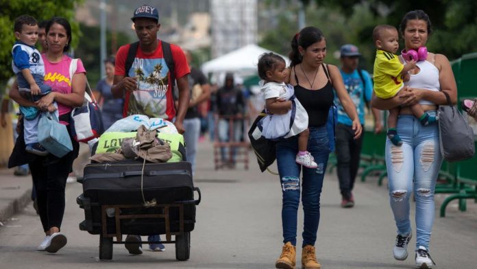 Migrantes venezolanos