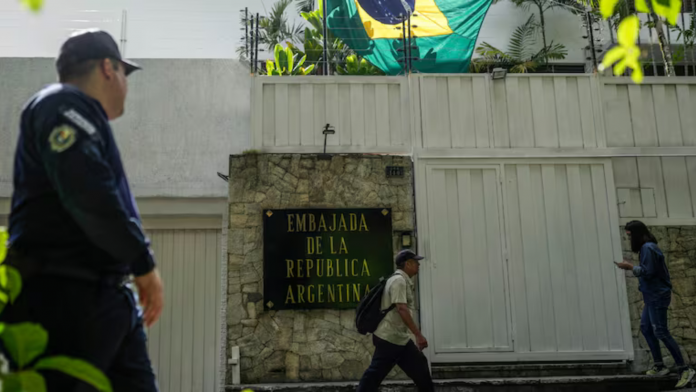 Embajada argentina en Caracas