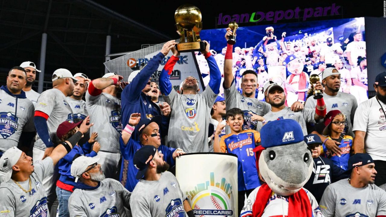 Tiburones de Venezuela campeones de la serie del caribe en Miami