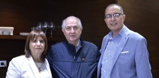 Richard Blanco y Antonio Ledezma se reunieron con Patricia Bullrich