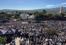 Miles de feligreses se congregaron alrededor de la visita 167 de la Divina Pastora