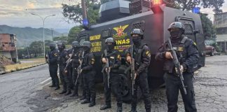 Cuerpos de seguridad blindan la ciudad de Caracas