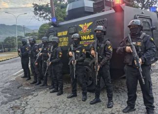 Cuerpos de seguridad blindan la ciudad de Caracas