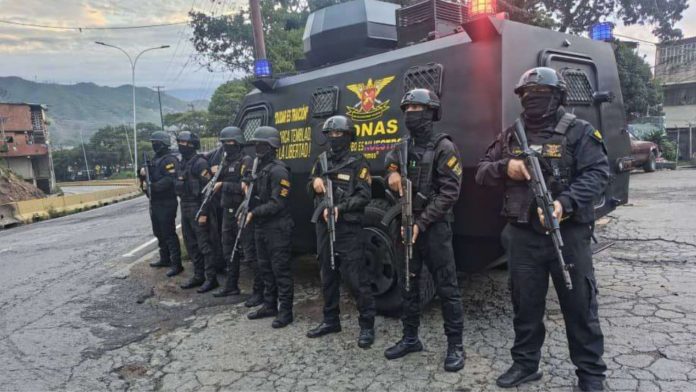 Cuerpos de seguridad blindan la ciudad de Caracas