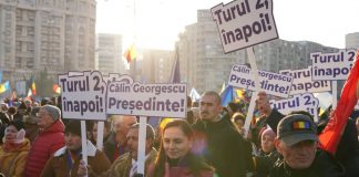 Protestas en Rumania tras elecciones presidenciales