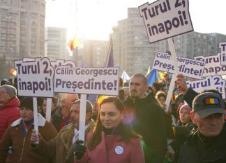 Protestas en Rumania tras elecciones presidenciales