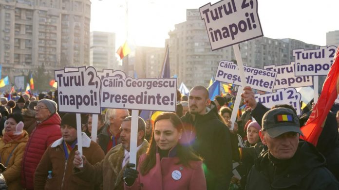 Protestas en Rumania tras elecciones presidenciales