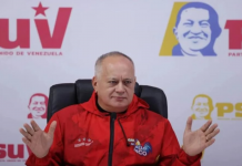 Diosdado Cabello anuncia convocatoria para marcha oficialista