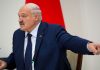 El presidente de Bielorrusia Alexander Lukashenko