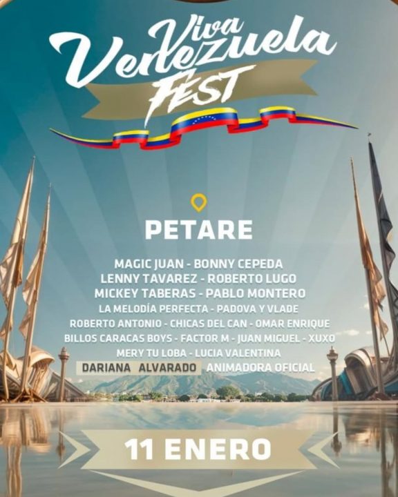 Petare, concierto "Viva Venezuela Fest"